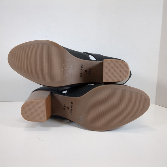 Parker And Sky Women's Black Ankle Boots , Size 7 - Picture 6 of 8